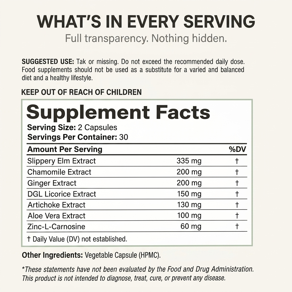 RefluxCare Advanced Digestive Formula